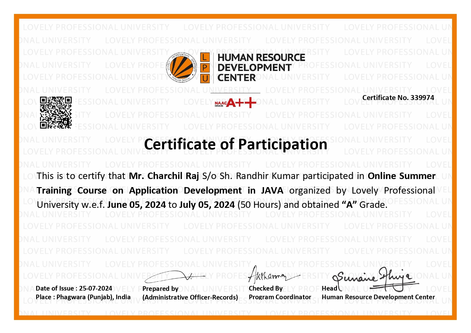 Java Certification